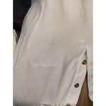 Outdoor Voices  White Preppy Crop Active Gym Sporty Logo Polo Medium Photo 9