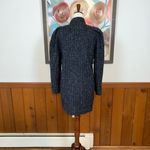 Darling Vintage 1980s New York Girl Striped Wool Tweed Coat! Photo 5