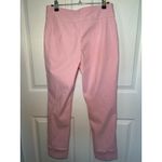 Crown & Ivy  Pink Ankle Pants Cropped‎ Trousers Casual Career Size 10 Photo 2