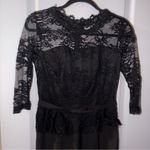 Women’s Elegant Black Lace Jumpsuit Size M Photo 2