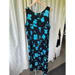 Jennifer Moore Hawaiian Aloha Tropical Lagenlook Sheath Overall Style Dress L Photo 3