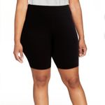 Terra & Sky  Biker Shorts Size 1X 16W-18W Polyester Spandex Pull On  Womens NWOT Photo 1