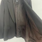 Alfani Women's Button Front Brown Blazer Jacket Size 10 Photo 7