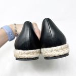 [Miista London] Black Embroidered Stars Espadrille Flats Round Toe Sz 37 US 6.5 Photo 3