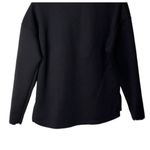 Champion  Fleece Sweatshirt Women’s Size XS Black Mock Neck Zip Shoulder Pullover Photo 7