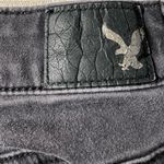 American Eagle  Outfitters Women's Super Sketch Black AEO Sateen Jeggings Size 6 Photo 6