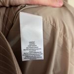 Revolve WAYF tan pinstripes wide leg trousers oversized blazer career set med large Photo 6