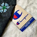 Champion Size S jewel bling NWT Gray Black Tank Top Athletic Sports Bra yoga Photo 5