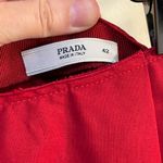 Prada Vintage Cherry Red Skirt Photo 2