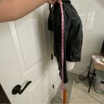 Free People WE THE FREE Vegan Leather Jacket w/removable hood size small Photo 12