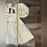 Free People  Violet Mini Dress in White/Cream Photo 8