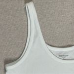 Old Navy  | White First-Layer Ribbed Scoop-Neck Tank Top | XL Photo 5