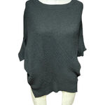 Vince Black Asymmetric Ribbed Cashmere Sweater Size XS Photo 2