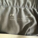 Under Armour Women's Play Up Athletic Shorts in Gray and White NWT 3X Photo 5