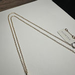 J.Crew Talbots White Flower Rhinestone Pendant Gold Tone Chain Necklace NWT $59 Photo 11