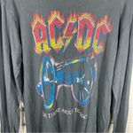 Daydreamer  AC/DC For Those About to Rock Long Sleeve Top in Vintage Black Small Photo 8