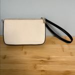 Kate Spade Leila Convertible Wristlet Clutch Wallet Purse Cream and Black Photo 5