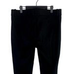 J.Crew Cameron High Rise Flat Straight Leg Stretch Trouser Pockets 12 Black Photo 6