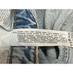 ZARA  Women's Blue Light Wash Mid Rise Relaxed Loose Straight Leg Jeans Size 0 Photo 4