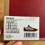 Vans  Old Skool Fat Lace Checker Black Women 8.0US Mens 6.5US Photo 9