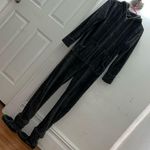 Fuzzy Soft Footed Zip Up Hooded Onesie NWOT Gray Photo 0