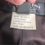 St. John Collection  brown suede pants sz 2 Photo 3