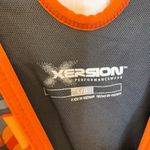 Xersion  Orange Gray Geometric Racerback Tank | L Activewear Workout Top Photo 2