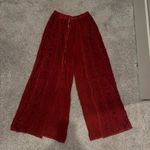 Boho open Leg beach pants Red Photo 0