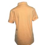 Jamie Sadock Orange Collar Polyester Spandex 1/2 Zip Golf Shirt M Size M Photo 2