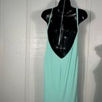 Katie May  Los Angeles Mint Green Maxi Spaghetti Strap Dress Size Medium EUC Photo 6