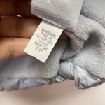 Old Navy  Womens Puffer Vest Size XS Gray Fleece Lined Full Zip Outdoor Fall Photo 9