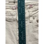 Indigo Rein Indigo - Rein Tan Curvy Crop Raw Hem Button Fly Denim Jeans Size 11 Mid Rise Photo 3