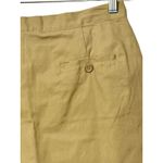 Allyson Whitmore Skort Womens Size 12P Tan Twill Button Up Zip Shorts Golf Casua Photo 4