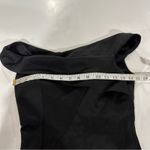 Metisu Black One Shoulder Split Fishtail Mermaid Maxi Dress Size‎ XS Photo 9