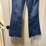 Madewell The Perfect Vintage Flare Jean Dark Wash Super High Rise Cutoff Hem 26 Photo 1