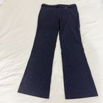 Bisou Bisou Dark gray and Pink Pinstripe Trousers pants Photo 2