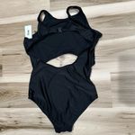 Zyia NEW  Active Black Open Core One Piece Swimsuit Women’s XL Photo 4