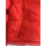 Hujoin Womens Red Crop‎ Short Puffer Jacket Sz S Photo 4