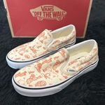 Vans off the wall desert print beige slip on shoes sneakers new Photo 0