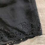 Joie  black crochet trim shorts Photo 1