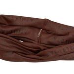 Athleta  Shimmer Brown Swept Up & Twisted Athletic Headband Photo 0