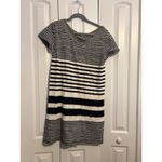 Maeve  Anthropologie Striped Boat Neck Short Sleeve Tunic Dress Size Medium Photo 2
