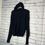 Cyrus Black Fleece Pullover Hoodie S Cozy Loungewear Soft Casual Top Knit Y2K Photo 7