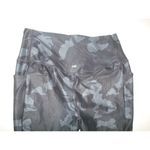 prAna New NWT Womens Pants Layna Joggers M Black Gray Camo HIgh Rise Waist Silky Photo 4