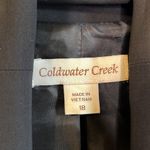 Coldwater Creek  Drape Collar Blazer Jacket Size 18 Photo 3