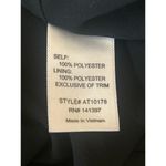 ASTR Women's Black Metallic Shimmer Chiffon Lace Sleeveless Blouse Top Size M Photo 3