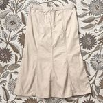 Old Navy Y2K  Skirt Khaki Long Flare Maxi 12 Photo 2