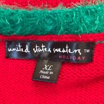 United States Sweaters Reindeer Christmas Sweater, Red, X-Large Photo 5