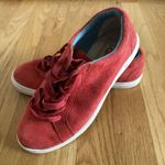 UGG  Karine Tango Red (TNGO) Suede Wool Women Sneaker Size US 6.5 Photo 1