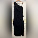 Vince Camuto NWOT- Black- One Shoulder Dress - size 10 Photo 4